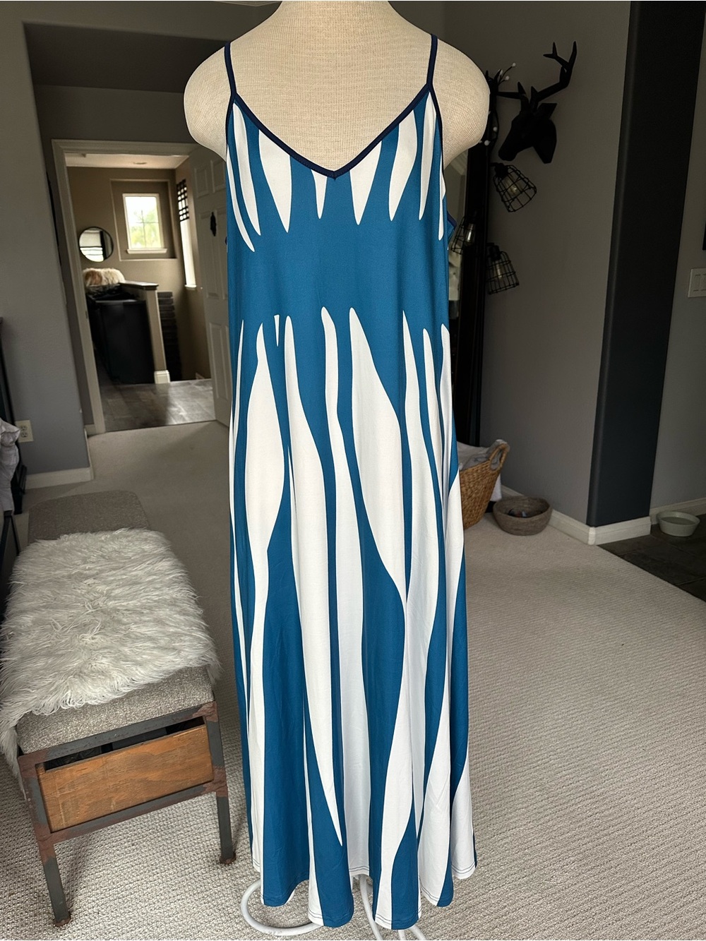 Sleeveless Maxi Dress, size XL